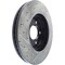 Centric Parts Sport Drilled/Slotted Brake Rotor, 127.61072L 127.61072L - alternate 6